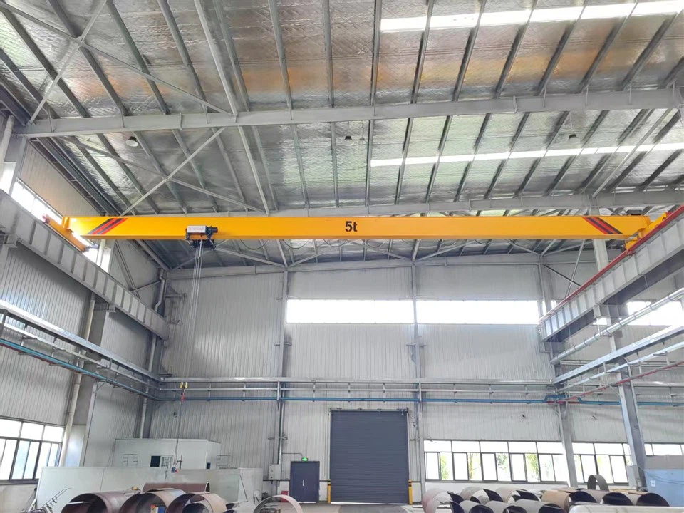 10 Tons EOT single beam bridge crane
